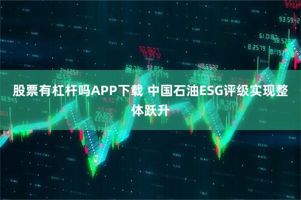 股票有杠杆吗APP下载 中国石油ESG评级实现整体跃升